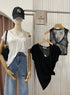 MATINEE Stylish Lace Tops With Loose T-Shirts
